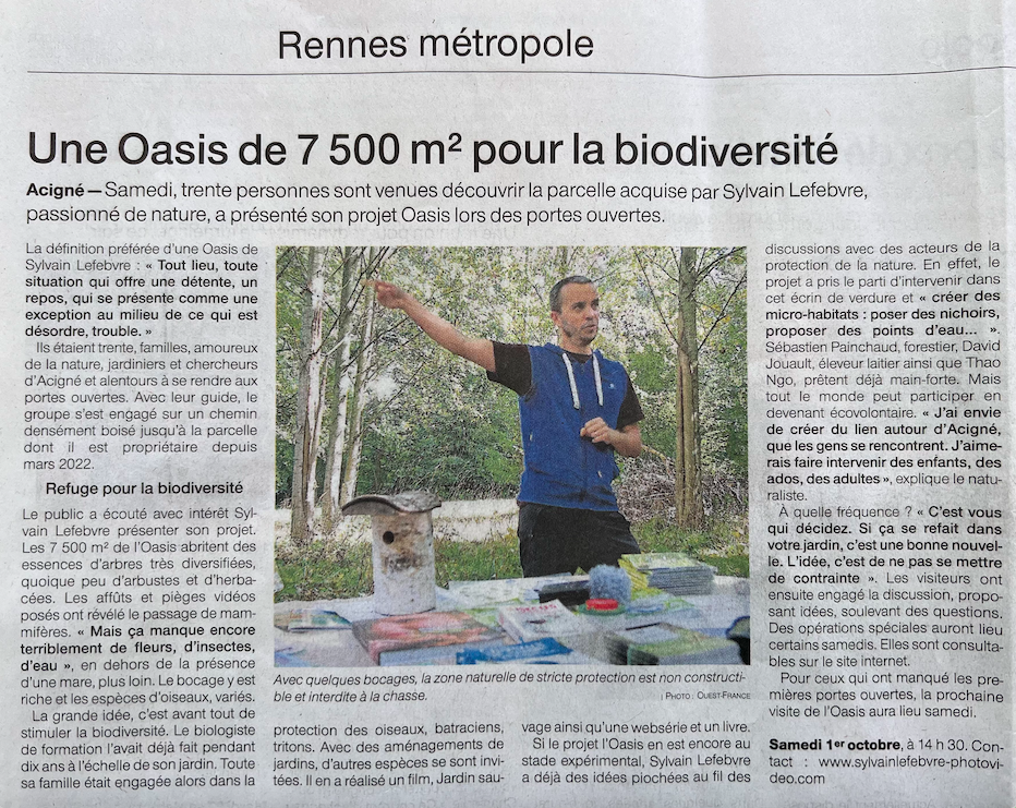 Oasis ecovolontaire